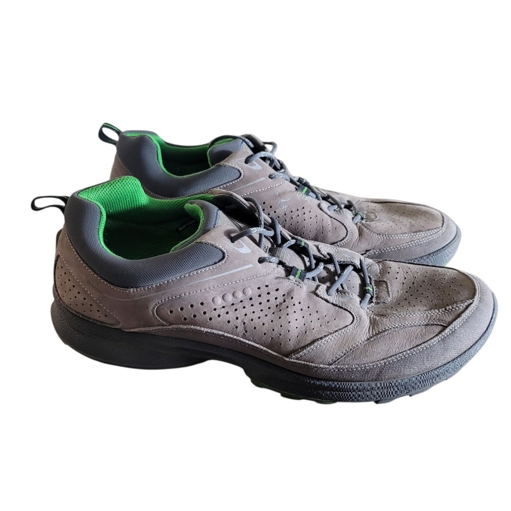 Ecco Biom Yak Leather Sneakers Men's Size 11.5 - 12 Brown Golf Outdoor Casual